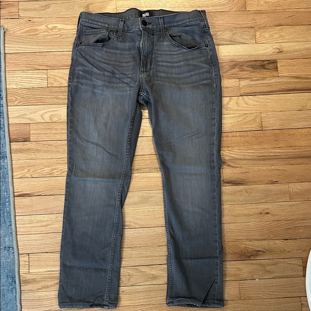 Men's Gray Paige Jeans